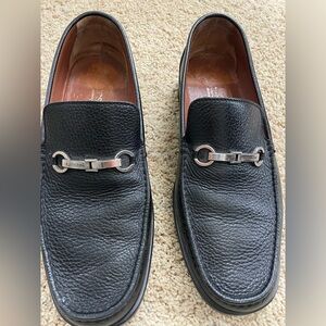 Men’s calf leather Testoni loafers UK8.5 US9.5